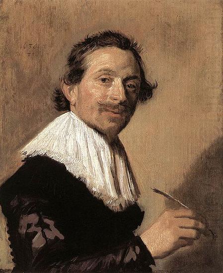 Frans Hals Portrait of Jean de la Chambre.